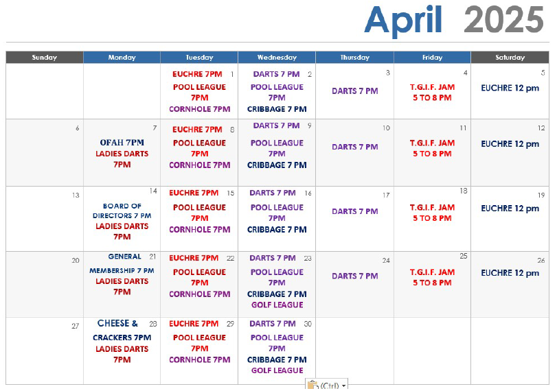 May 2025 calendar Image