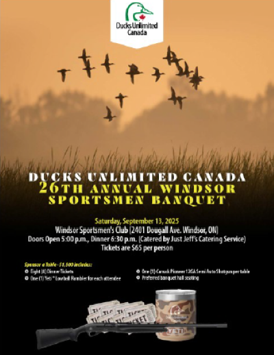 DUI Dinner Sept. 13 2025, doors open 5:30, dinner at 6:30. $65.00 per person. Tickets at the bar. Image
